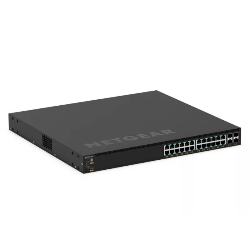 NETGEAR GSM4328-100AJS Managed L3 Gigabit Ethernet (10/100/1000) Power over Ethernet (PoE) 1U Negro