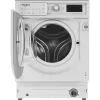 Whirlpool BI WMWG 81485 PL lavadora integrable, de carga frontal, 8 kg, 14 programas, clase energética B, blanca