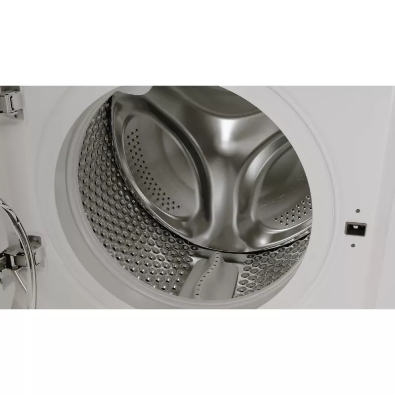 Whirlpool BI WMWG 81485 PL lavadora integrable, de carga frontal, 8 kg, 14 programas, clase energética B, blanca