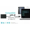 Adaptador de vídeo i-tec USB-C Dual 4K/60Hz (Single 8K/30Hz) HDMI