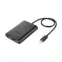 Adaptador de vídeo i-tec USB-C Dual 4K DisplayPort