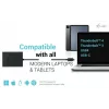 Adaptador de vídeo i-tec USB-C Dual 4K DisplayPort