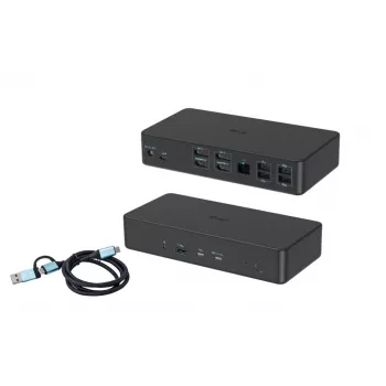 Estación de acoplamiento i-tec USB 3.0 / USB-C / Thunderbolt 3 Professional Dual 4K Display Generation 2 + Power Delivery 100W