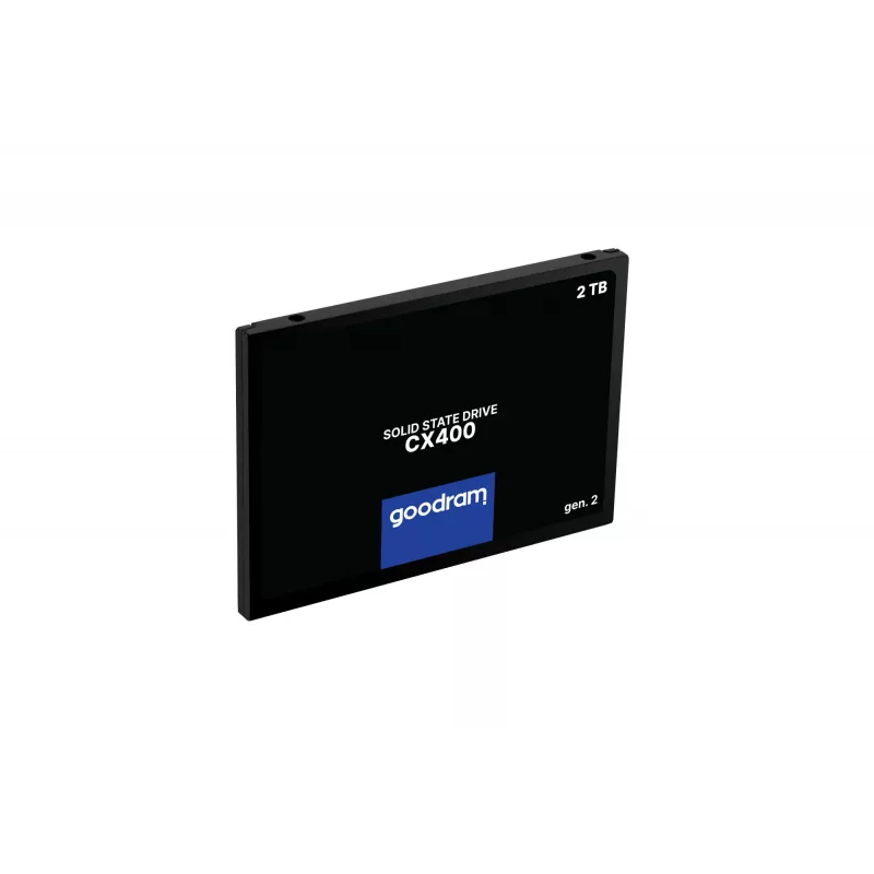 GOODRAM CX400 Gen.2 SSDPR-CX400-02T-G2 SSD de 2 TB 2,5 pulgadas SATA III, 3D TLC NAND, lectura 550 MB/s, escritura 500 MB/s, 7 mm