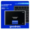 GOODRAM CX400 Gen.2 SSDPR-CX400-02T-G2 SSD de 2 TB 2,5 pulgadas SATA III, 3D TLC NAND, lectura 550 MB/s, escritura 500 MB/s, 7 mm