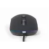 Gembird MUS-UL-02 ratón USB con iluminación, 6 botones, negro