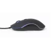 Gembird MUS-UL-02 ratón USB con iluminación, 6 botones, negro