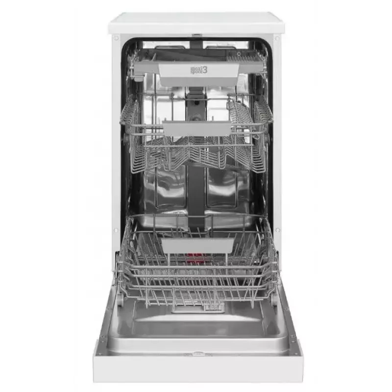 AMICA DFM44C7EOQWH lavavajillas, motor sin escobillas SilentDrive 2.0, OpenDry, SteamPower, AquaStop, clase energética C