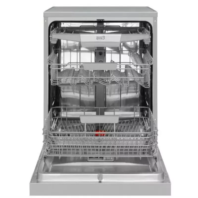 Lavavajillas independiente AMICA DFM64C7EOQIH, 14 cubiertos, Inox, 47 dB, clase energética C