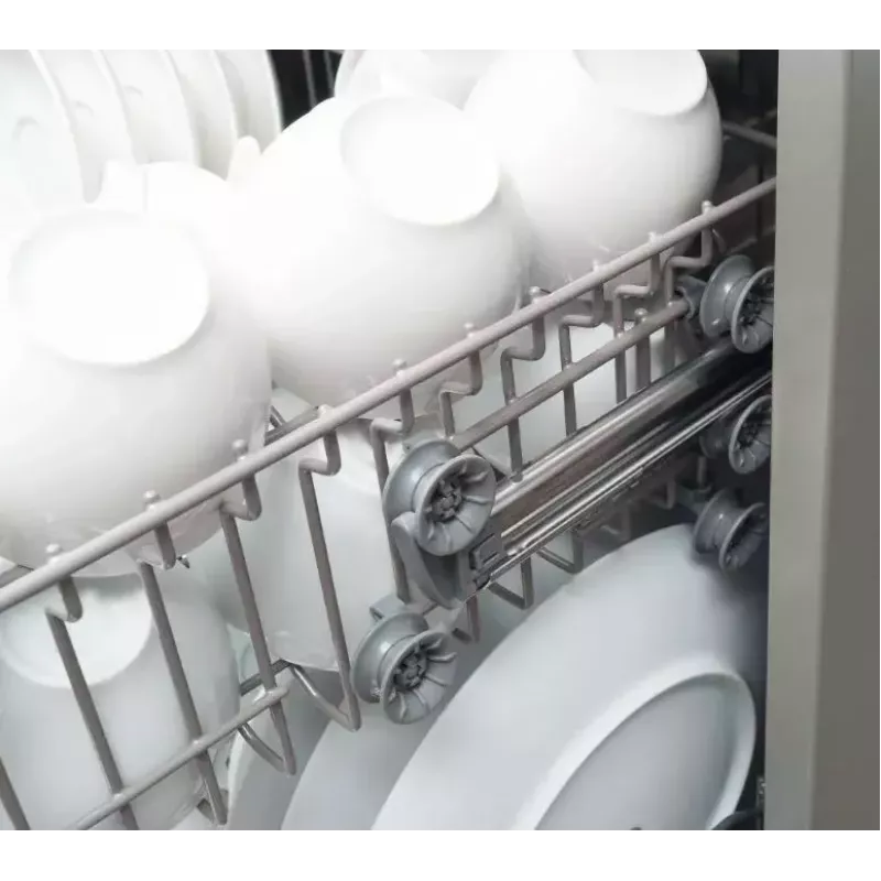 Lavavajillas independiente AMICA DFM64C7EOQIH, 14 cubiertos, Inox, 47 dB, clase energética C