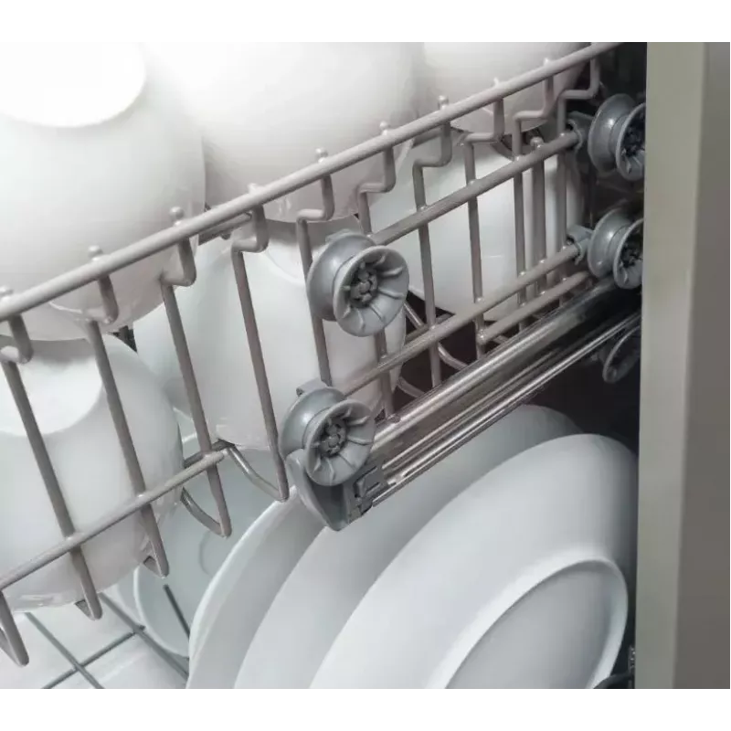 Lavavajillas independiente AMICA DFM64C7EOQIH, 14 cubiertos, Inox, 47 dB, clase energética C