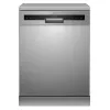 Lavavajillas independiente AMICA DFM64C7EOQIH, 14 cubiertos, Inox, 47 dB, clase energética C
