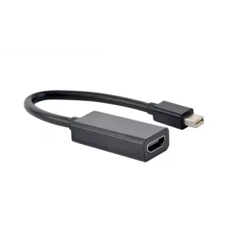 Cable Mini DisplayPort a HDMI Gembird A-MDPM-HDMIF4K-01 0,15 m, 4K, negro