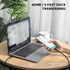 Cable USB AUKEY CB-KCC102 1,8 m USB-C Negro 0,48 Gbit/s