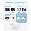 Cargador Anker PowerPort III Universal Blanco carga rápida AC interior