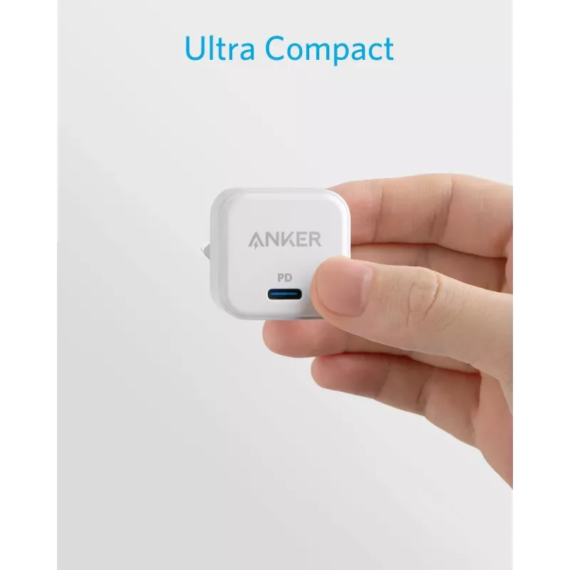 Cargador Anker PowerPort III Universal Blanco carga rápida AC interior
