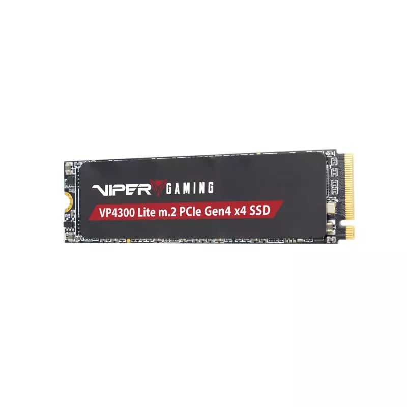 SSD M.2 2280 NVMe PATRIOT VP4300 Lite 4 TB, PCIe 4.0 x4, lectura 7400 MB/s, escritura 6000 MB/s, NVMe 2.0