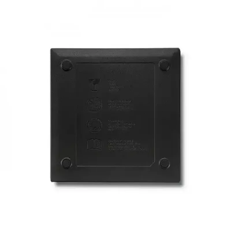 Unidad externa DVD-RW Qoltec 51858, USB 2.0 y eSATA, carga por bandeja, negra, 24x CD / 8x DVD