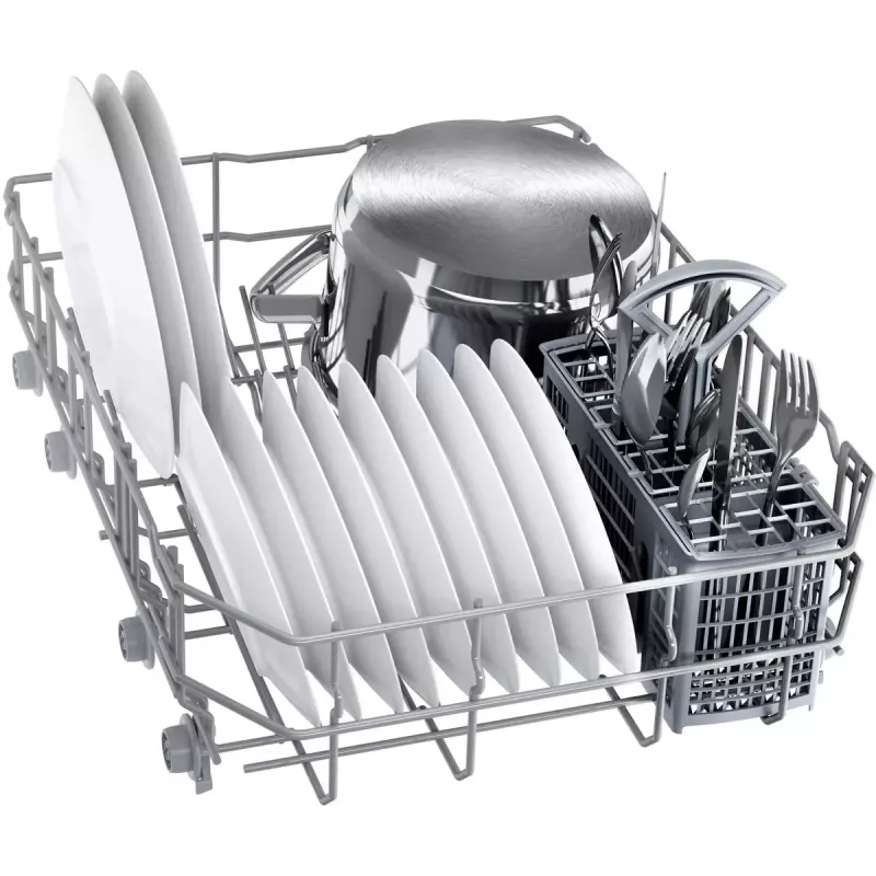 Lavavajillas Bosch SPS2HKW58E — Serie 2 slimline 45 cm, 10 cubiertos, 46 dB, cuba de acero inoxidable