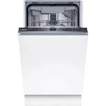 Lavavajillas integrable Bosch Serie 2 SPV2HMX42E 45 cm estrecho, 10 cubiertos, 46 dB, clase de eficiencia energética E
