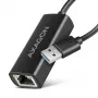 Adaptador Axagon ADE-AR USB-A 3.2 Gen 1 - Gigabit Ethernet, Realtek 8153