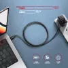 Cable USB Axagon BUCM4X-CM10AB USB4 Gen 3x2 1m Negro