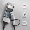 Adaptador Axagon ADE-TXCA USB-C + USB-A 3.2 Gen 1 - Gigabit Ethernet, Asix AX88179