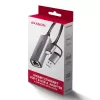 Adaptador Axagon ADE-TXCA USB-C + USB-A 3.2 Gen 1 - Gigabit Ethernet, Asix AX88179