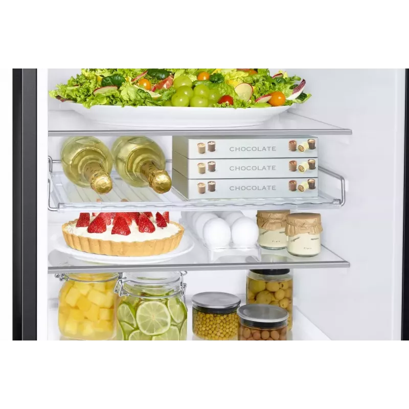 Frigorífico combi Samsung RB34C675EBN 350L, clase de eficiencia energética E
