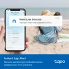 Sensor de fugas de agua TP-Link Tapo T300 Wi‑Fi, alarma ajustable 90 dB, IP67, batería (2×AAA), requiere hub