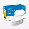 Sensor de fugas de agua TP-Link Tapo T300 Wi‑Fi, alarma ajustable 90 dB, IP67, batería (2×AAA), requiere hub