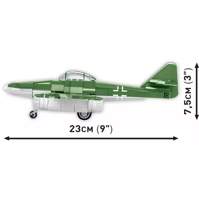 Juguete de construcción Cobi Messerschmitt Me 262 maqueta 500 piezas