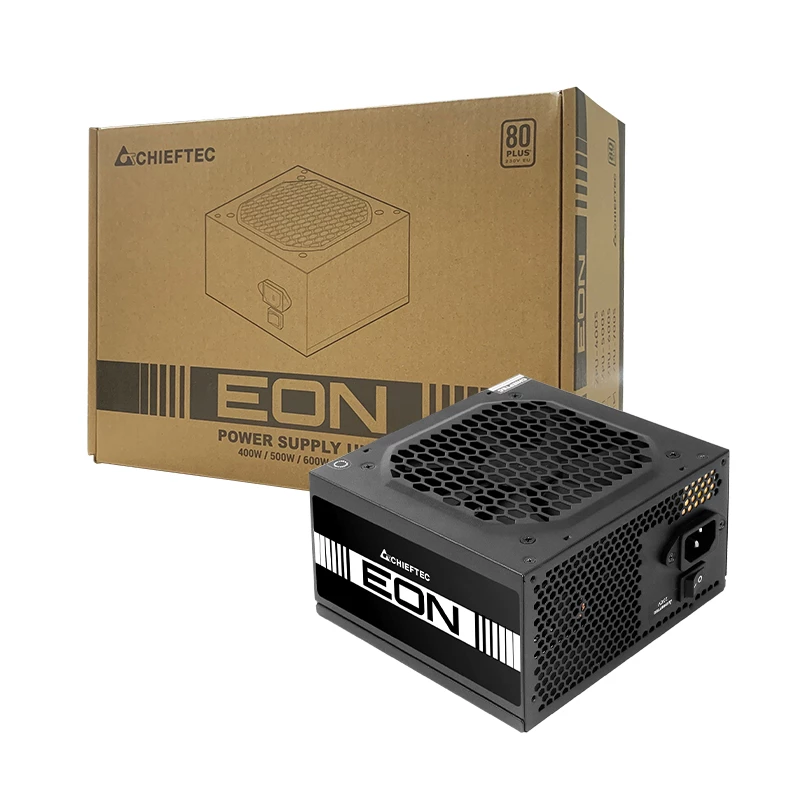 Fuente de alimentación Chieftec EON 700 W 20+4-Pin ATX ATX negro