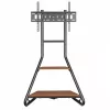Soporte de TV MACLEAN MC-455 de pie madera para televisores hasta VESA 600x400