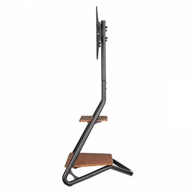 Soporte de TV MACLEAN MC-455 de pie madera para televisores hasta VESA 600x400