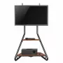 Soporte de TV MACLEAN MC-455 de pie madera para televisores hasta VESA 600x400