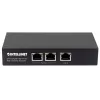 Extensor repetidor PoE+ Intellinet de 2 puertos Gigabit High-Power, IEEE 802.3at/af Power over Ethernet (PoE+/PoE), metal