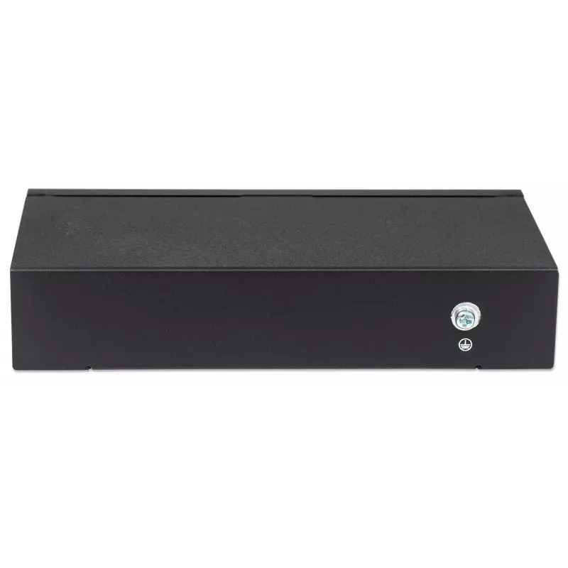 Extensor repetidor PoE+ Intellinet de 2 puertos Gigabit High-Power, IEEE 802.3at/af Power over Ethernet (PoE+/PoE), metal