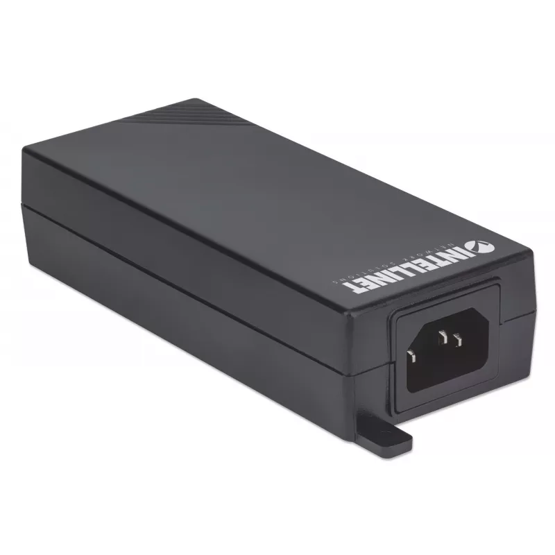 Inyector PoE+ Intellinet Gigabit High-Power, 1 puerto de 30 W, conforme a IEEE 802.3at/af, carcasa de plástico