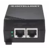 Inyector PoE+ Intellinet Gigabit High-Power, 1 puerto de 30 W, conforme a IEEE 802.3at/af, carcasa de plástico