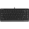 Teclado USB con cable A4Tech FStyler FK11 – diseño estándar compacto, inglés, 12 teclas de acceso rápido, reposamuñecas, cable de 1,5 m