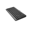 Teclado USB con cable A4Tech FStyler FK11 – diseño estándar compacto, inglés, 12 teclas de acceso rápido, reposamuñecas, cable de 1,5 m