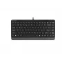 Teclado USB con cable A4Tech FStyler FK11 – diseño estándar compacto, inglés, 12 teclas de acceso rápido, reposamuñecas, cable de 1,5 m