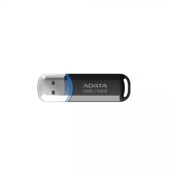 Memoria USB ADATA C906 64 GB USB Type-A 2.0, negra, con protección de tapa