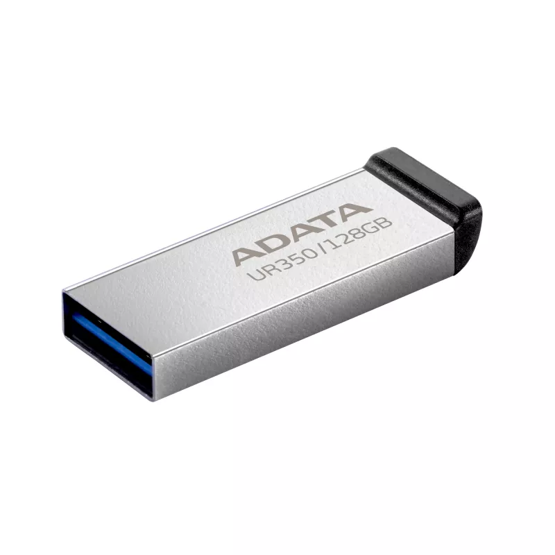 Memoria USB ADATA UR350 128 GB USB Type-A 3.2 Gen 1 (3.1 Gen 1) negra, plata