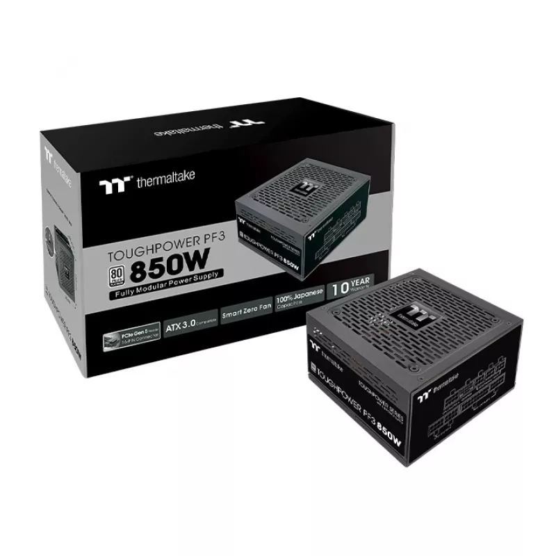 THERMALTAKE Fuente de alimentación – Toughpower PF3 850W Platinum – TT Premium Edition