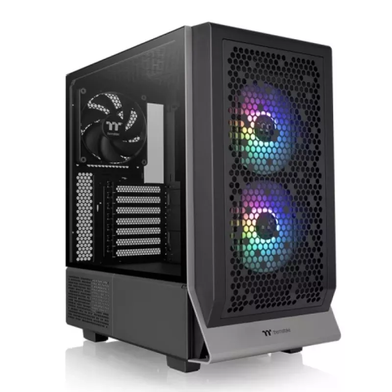 Caja THERMALTAKE Ceres 300 TG ARGB Mid Tower – negra