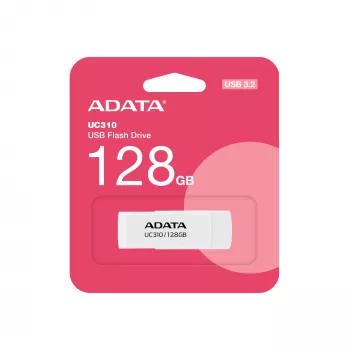 Memoria USB ADATA UC310 128 GB USB Type-A 3.2 Gen 1 (3.1 Gen 1) blanca