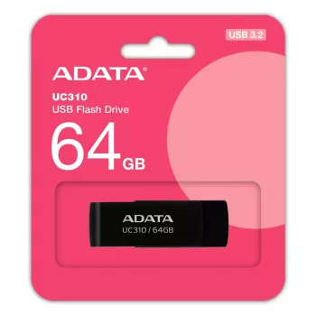 Memoria USB ADATA UC310 64 GB USB Type-A 3.2 Gen 1 (3.1 Gen 1) negra