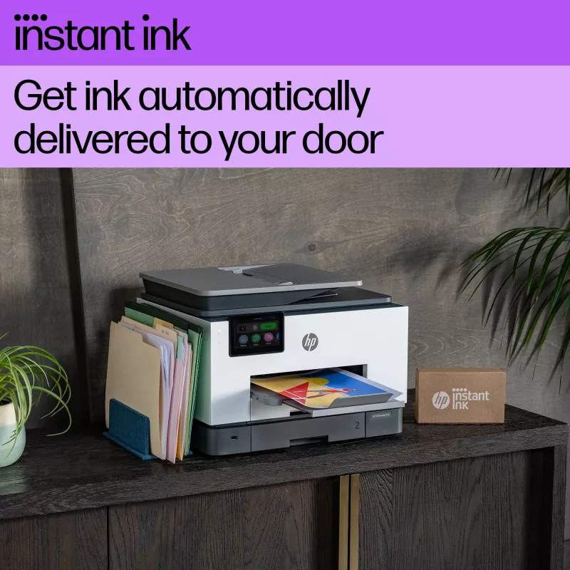 HP OfficeJet Pro 9132e Impresora en color inalámbrica todo en uno, Instant Ink; impresión a doble cara